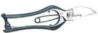 Left-handed purning shears 7 inches