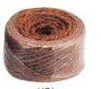 Hemp-palm rope 100m brown