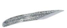 Grafting knife (curved handle)