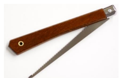 Folding bonsai saw