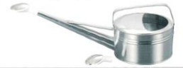 Steel watering can 4L