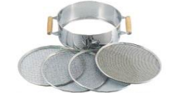 18-8 stainless steel sieve set