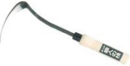 Long neck sickle with wave blade