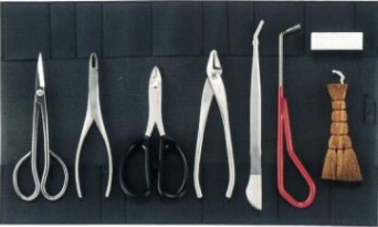 Stainless steel small bonsai tool set 8pcs