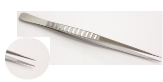stainless steel tweezers narrow type