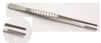 Stainless steel tweezers